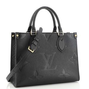Louis Vuitton Empreinte Monogram Onthego black Tote Bag